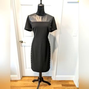 DKNY Size 14 Women's Dress 64% Polyester 6% Spandex Back Zip